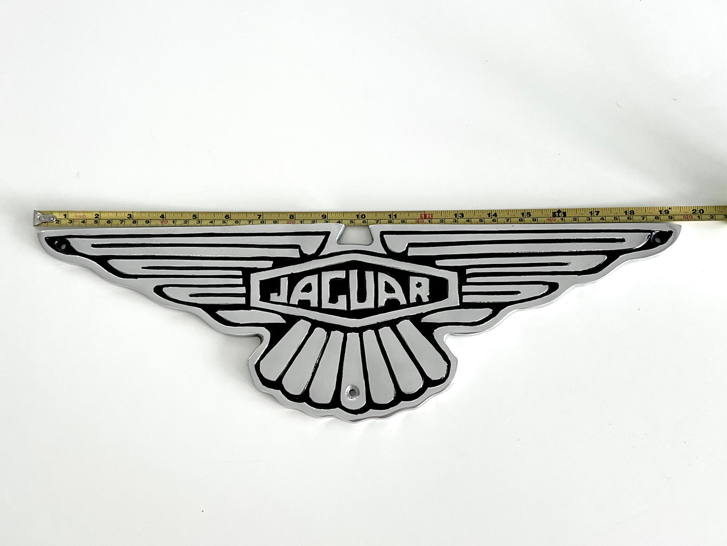 Jaguar Wings Metal Logo Sign #A81