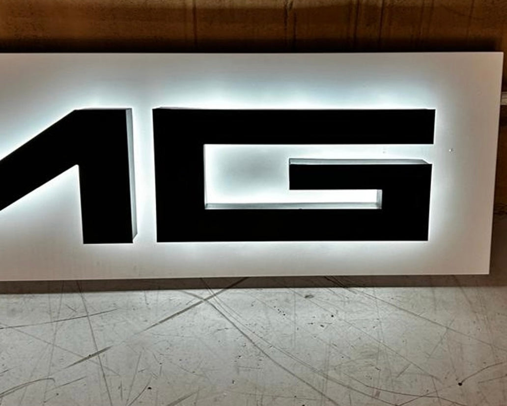 Mercedes Benz AMG Dealership Illuminated Sign #D40