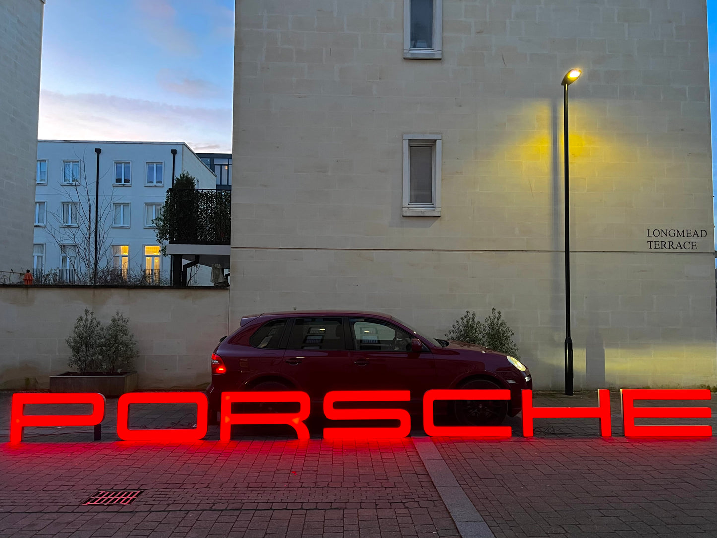 Porsche Dealership Illuminated Sign #D33