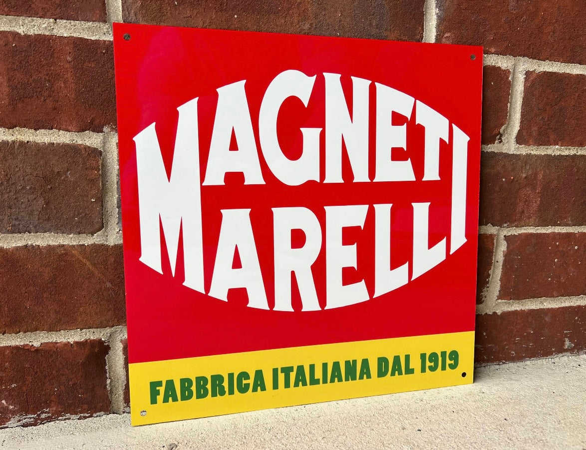 Magnetti Marelli Enamel Metal Sign #A57