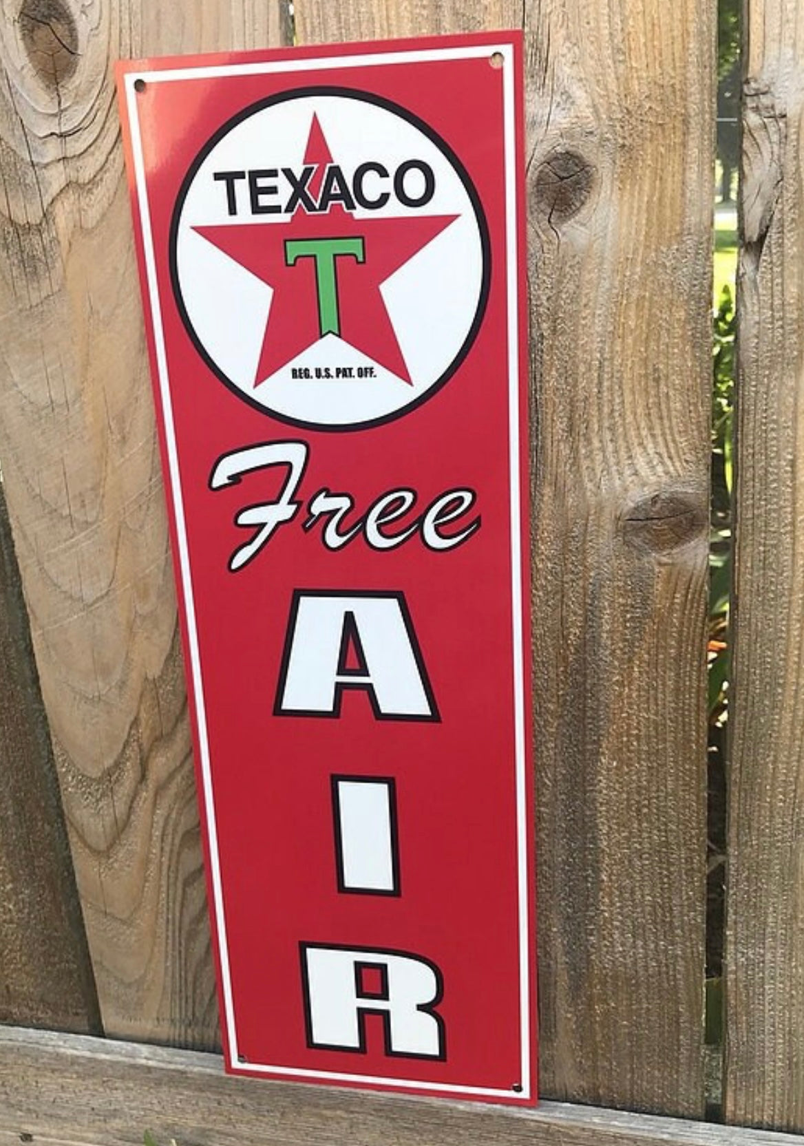 Texaco Enamel Metal Sign #A38