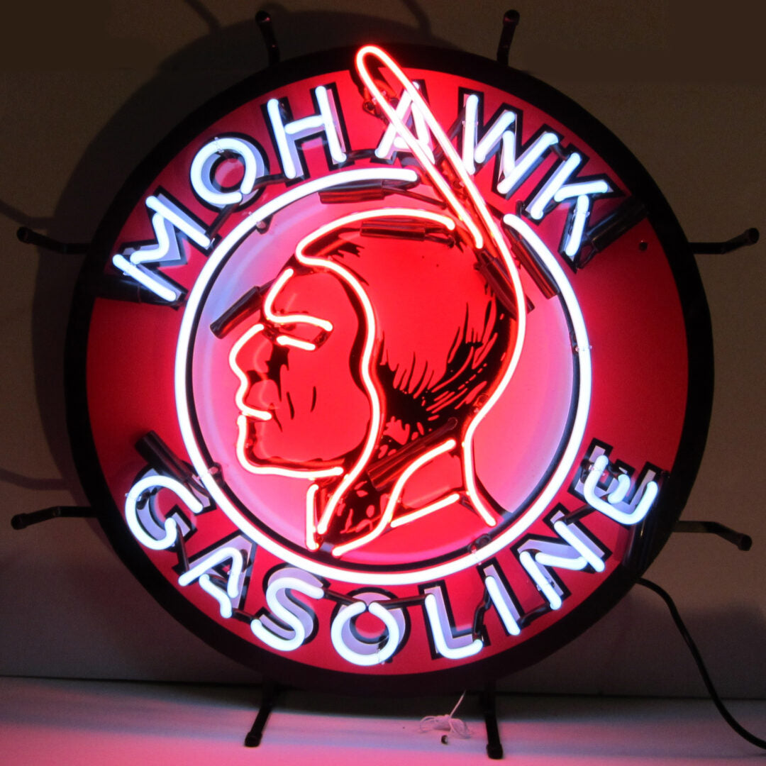Mohawk Gasoline Neon Sign #N65