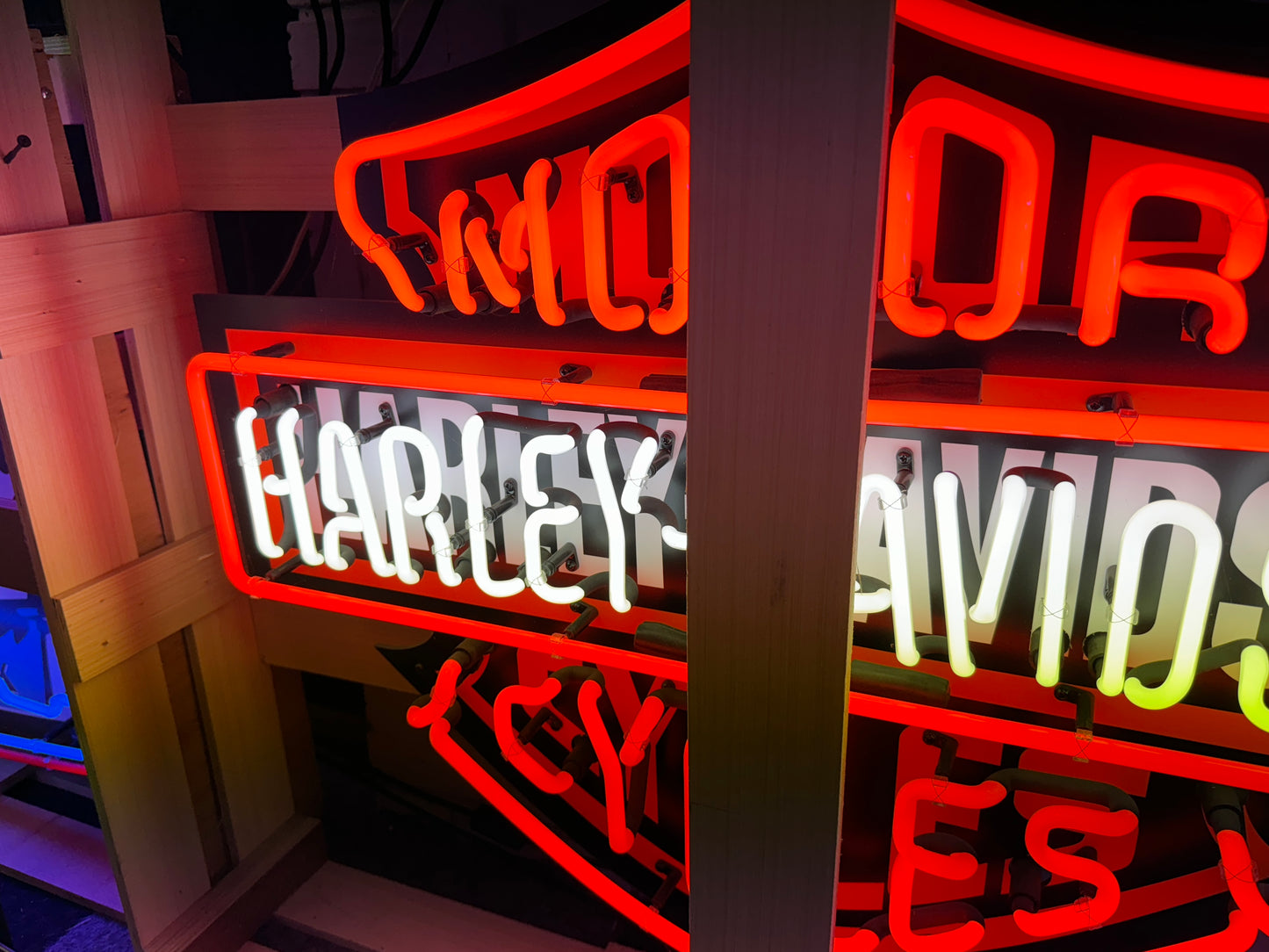 Harley Davidson Motorcycles Neon Sign #N46