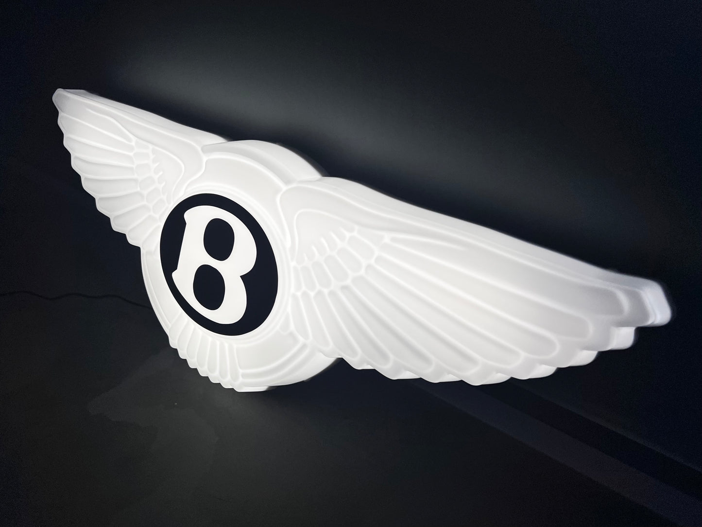 Bentley Wings Illuminated Logo Sign #B11