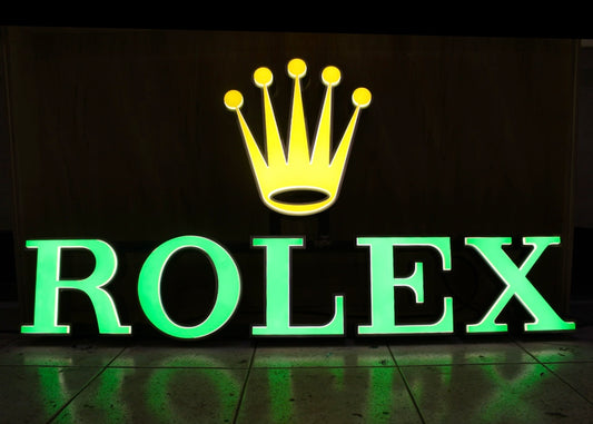 Rolex Dealership Illuminated Sign #D34