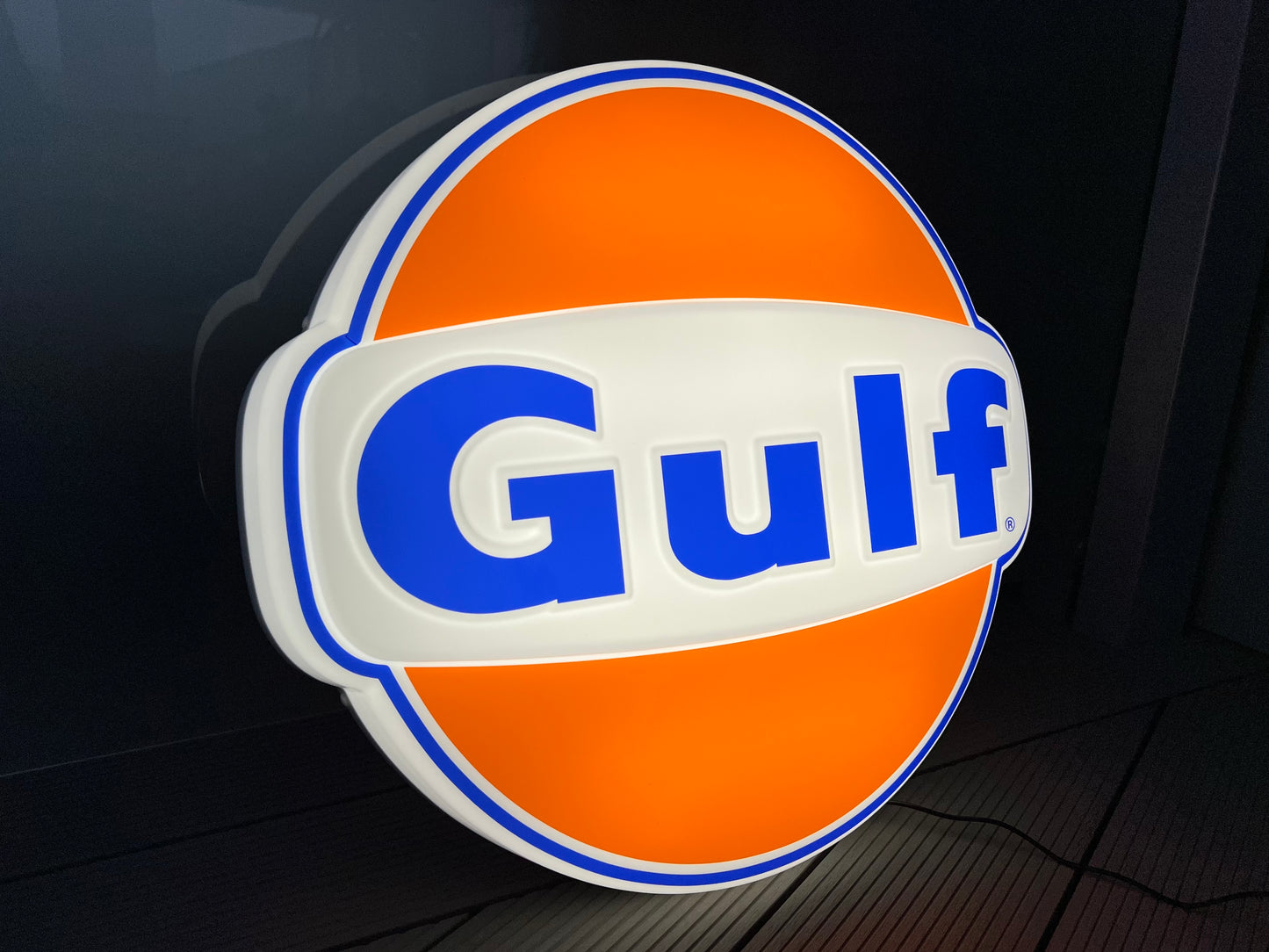 Gulf Illuminated Sign #B37