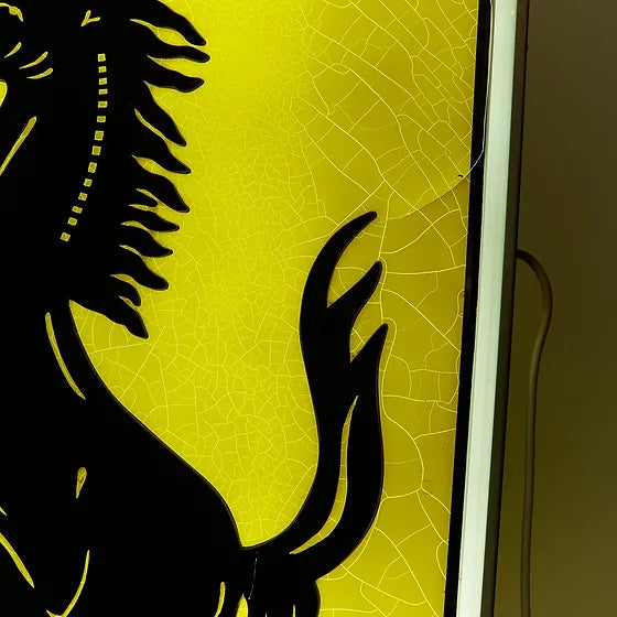 Ferrari Illuminated Logo Sign #D25