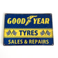 Goodyear Tyres Metal Sign #A77