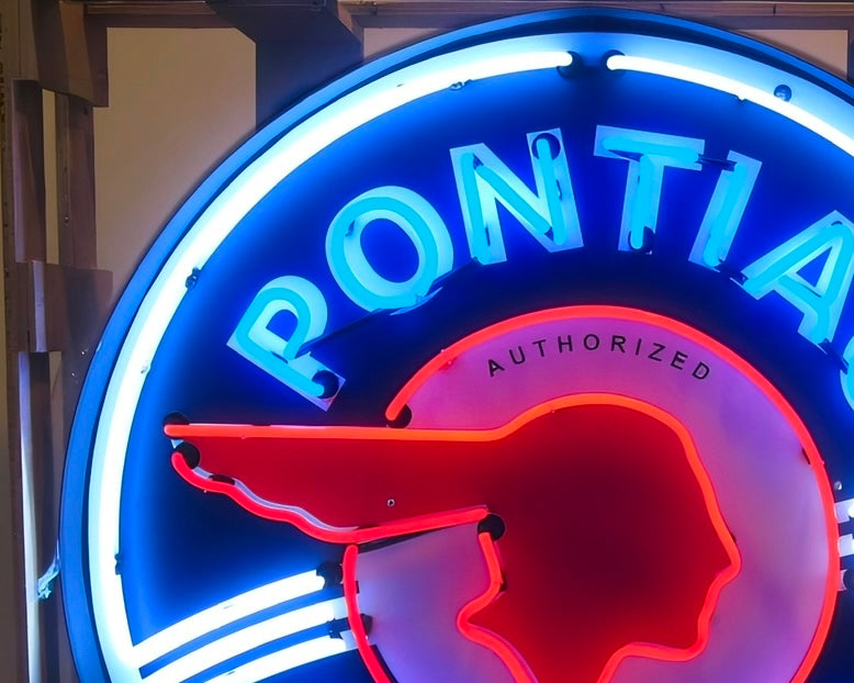 Pontiac Service Neon Sign #N81