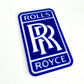 Rolls Royce Blue Acrylic Logo Sign #A111