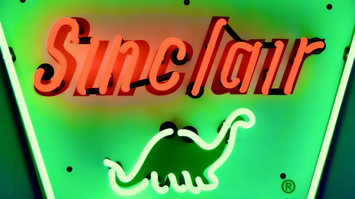 Sinclair Dinosaur Neon Sign #N98