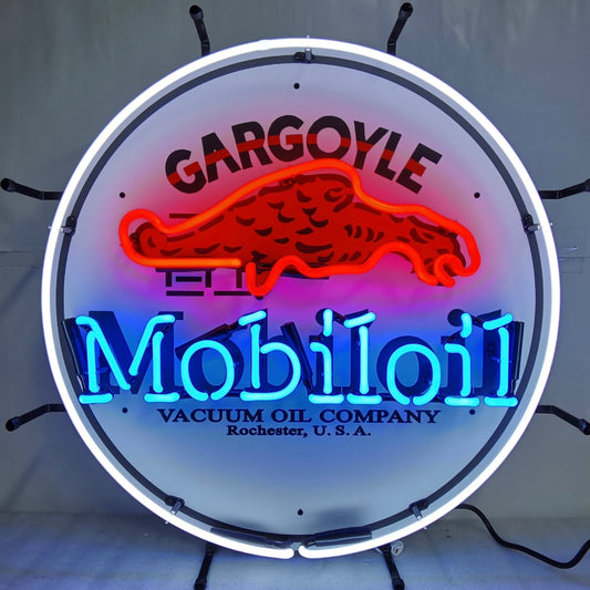 Mobilgas Neon Sign #N64