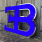Bugatti EB Dealership Illuminated Logo Sign #D1