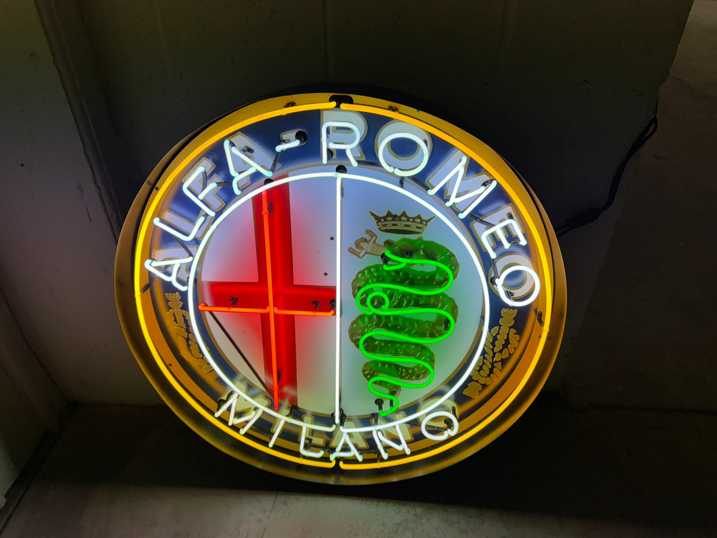 Alfa Romeo Neon Sign #N152