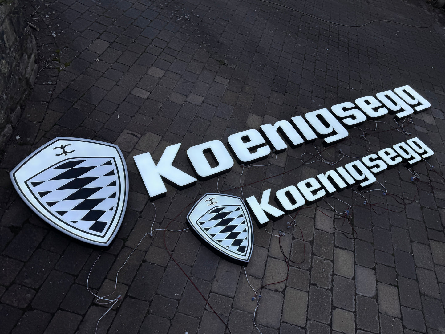 Koenigsegg Illuminated Sign #D45