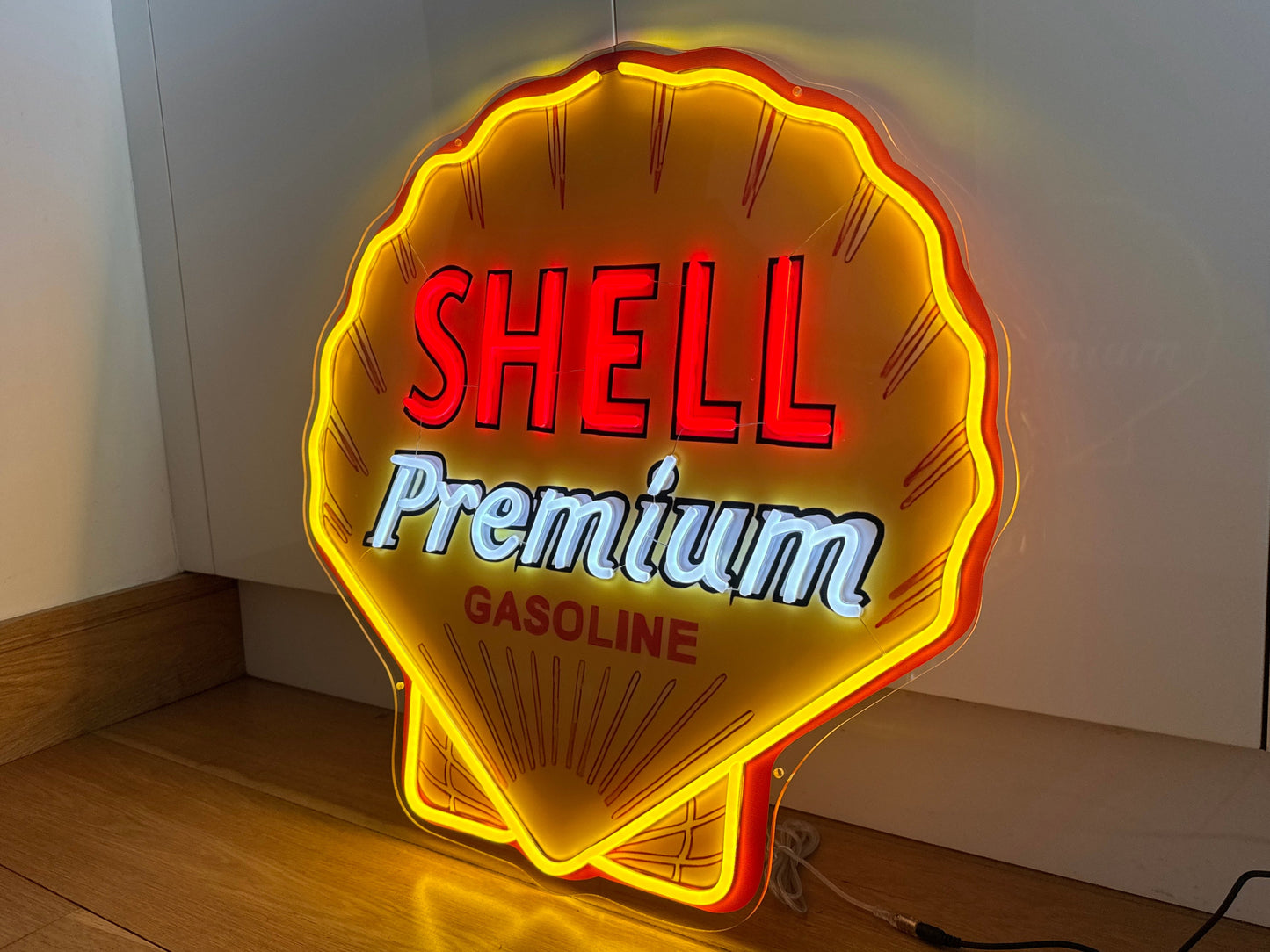 Shell Premium Gas Neon Sign #N137