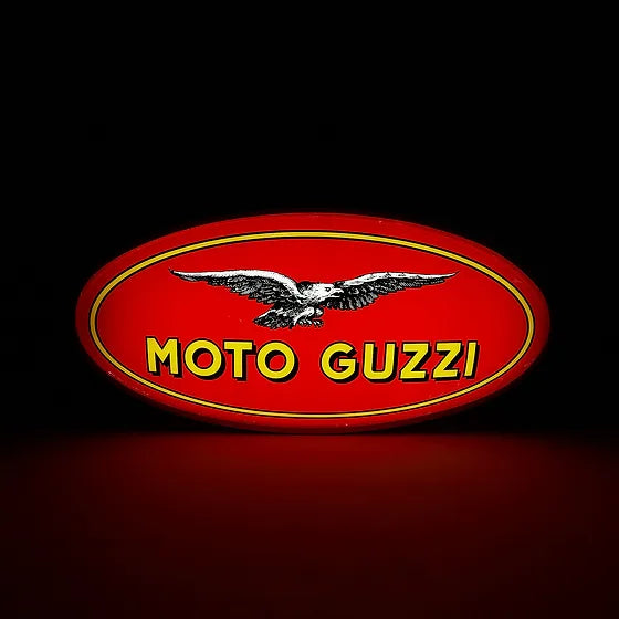 Moto Guzzi Illuminated Logo Sign #D26