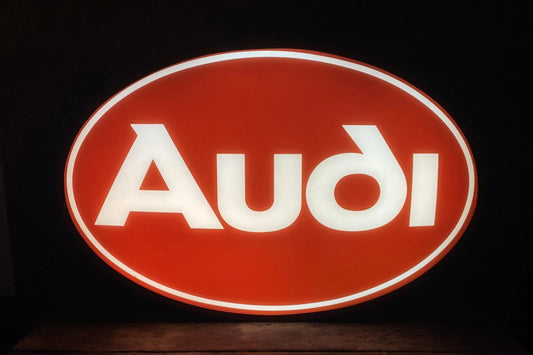 Audi Dealership Illuminated Sign Black #D56