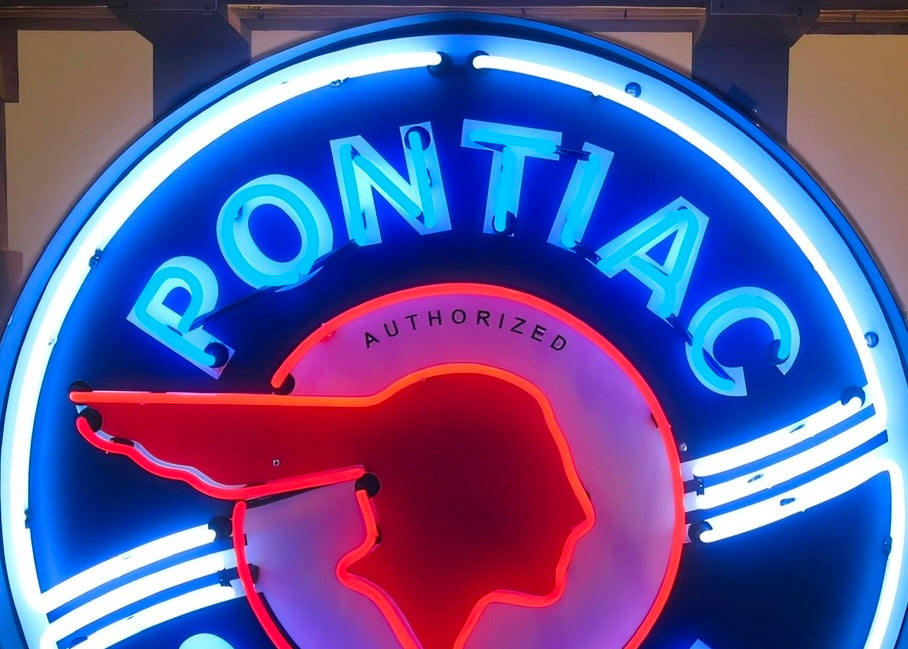 Pontiac Service Neon Sign #N81