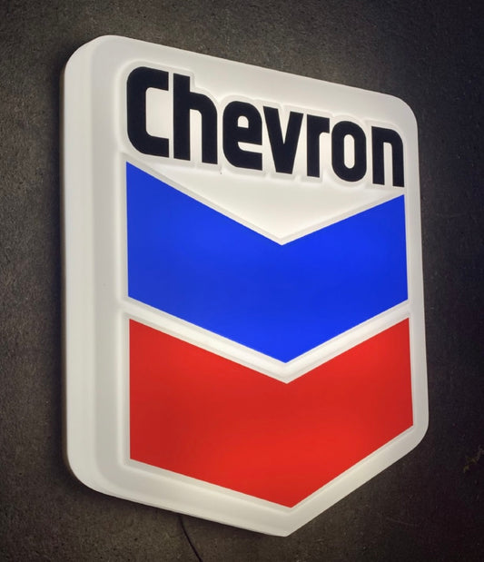 Chevron Illuminated Sign #B21
