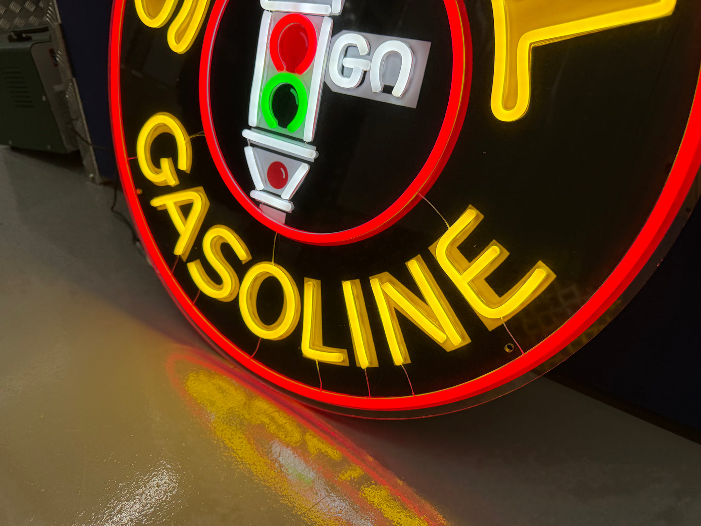 Signal Gasoline Neon Sign #N96