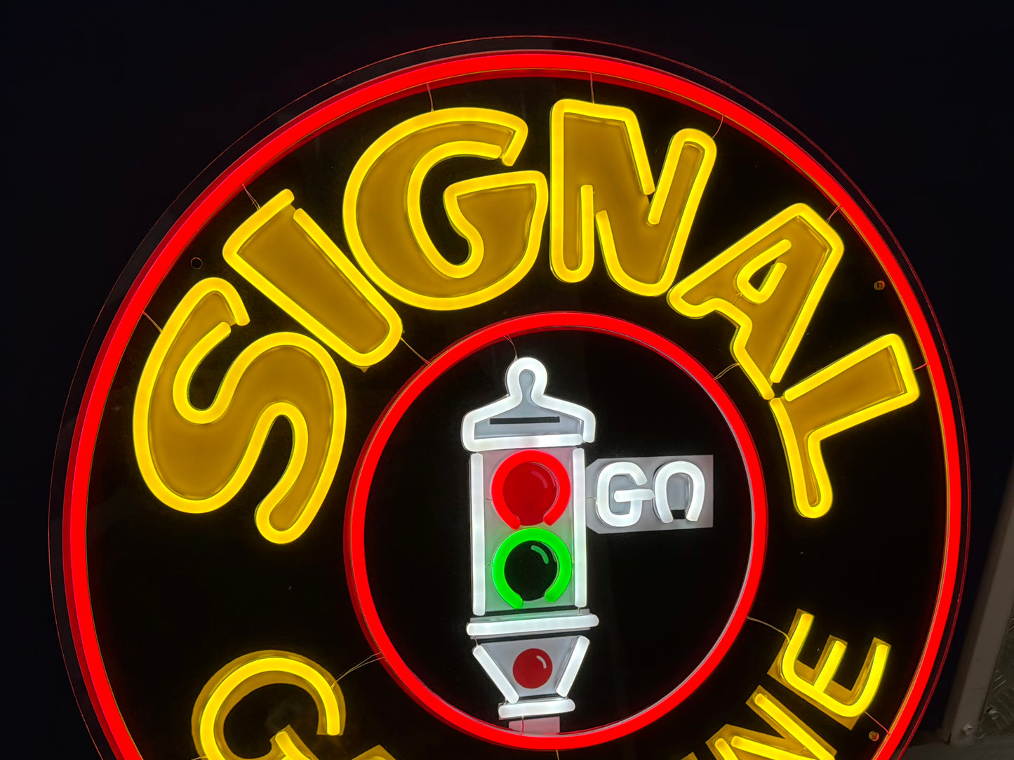 Signal Gasoline Neon Sign #N96