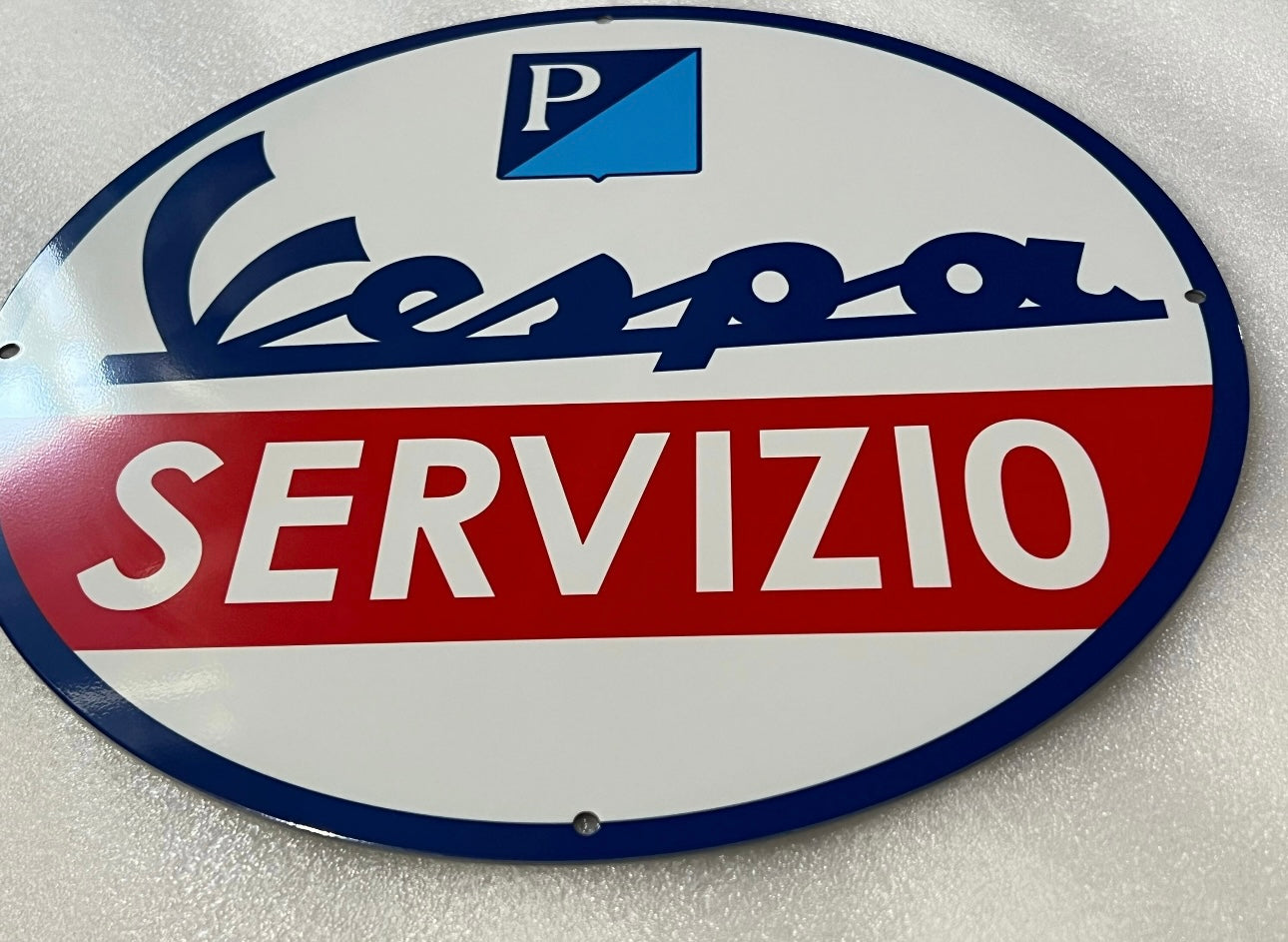 Vespa Enamel Sign #A72