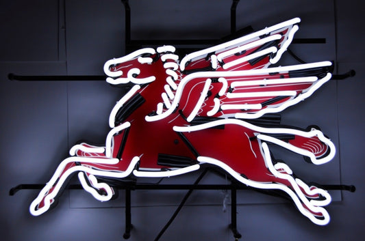 Mobilgas Dragon Neon Sign #N62