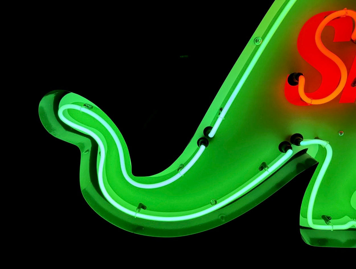 Sinclair Dinosaur Neon Sign #N118