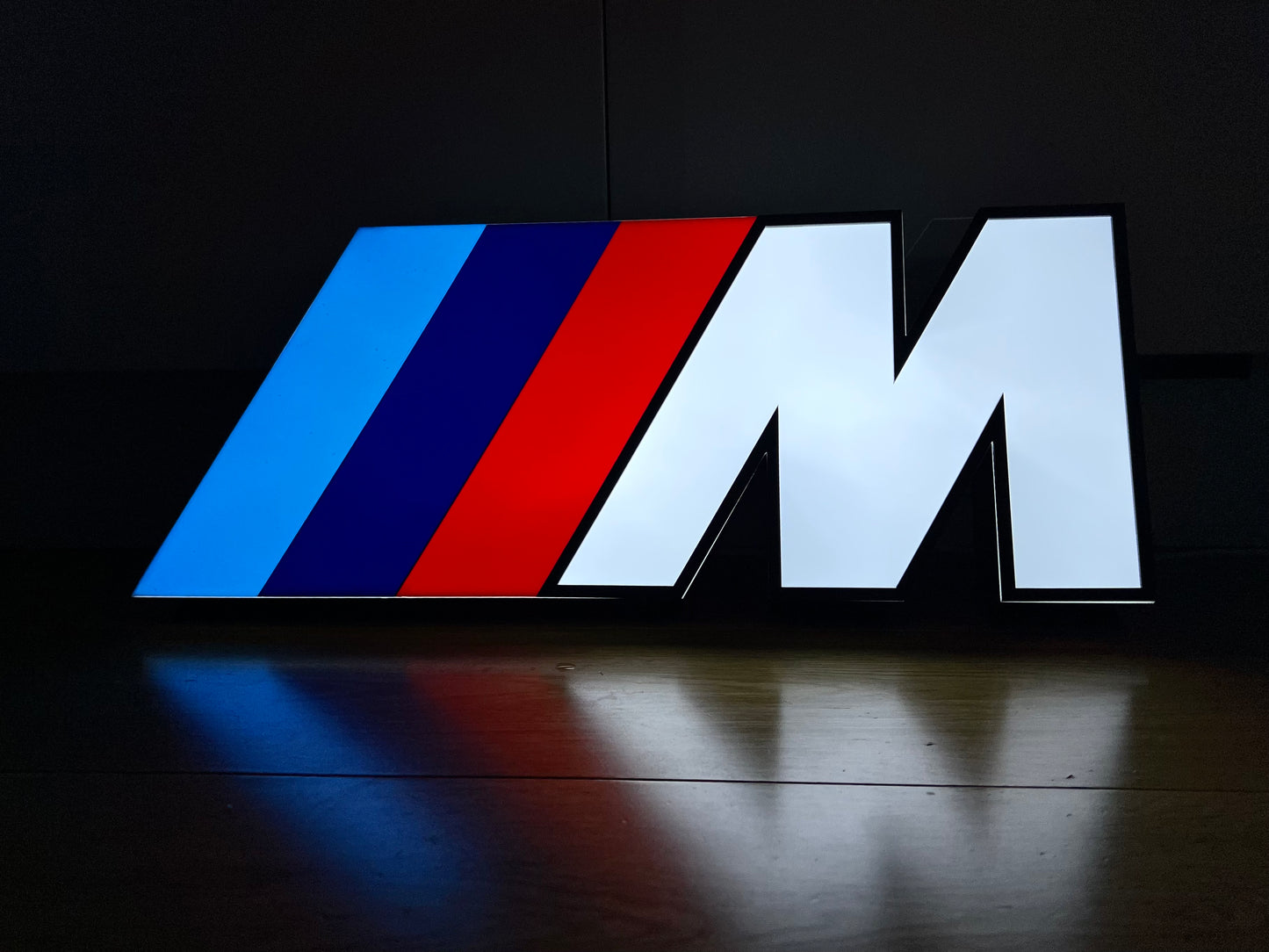 BMW M Power Illuminated Logo Sign #B12