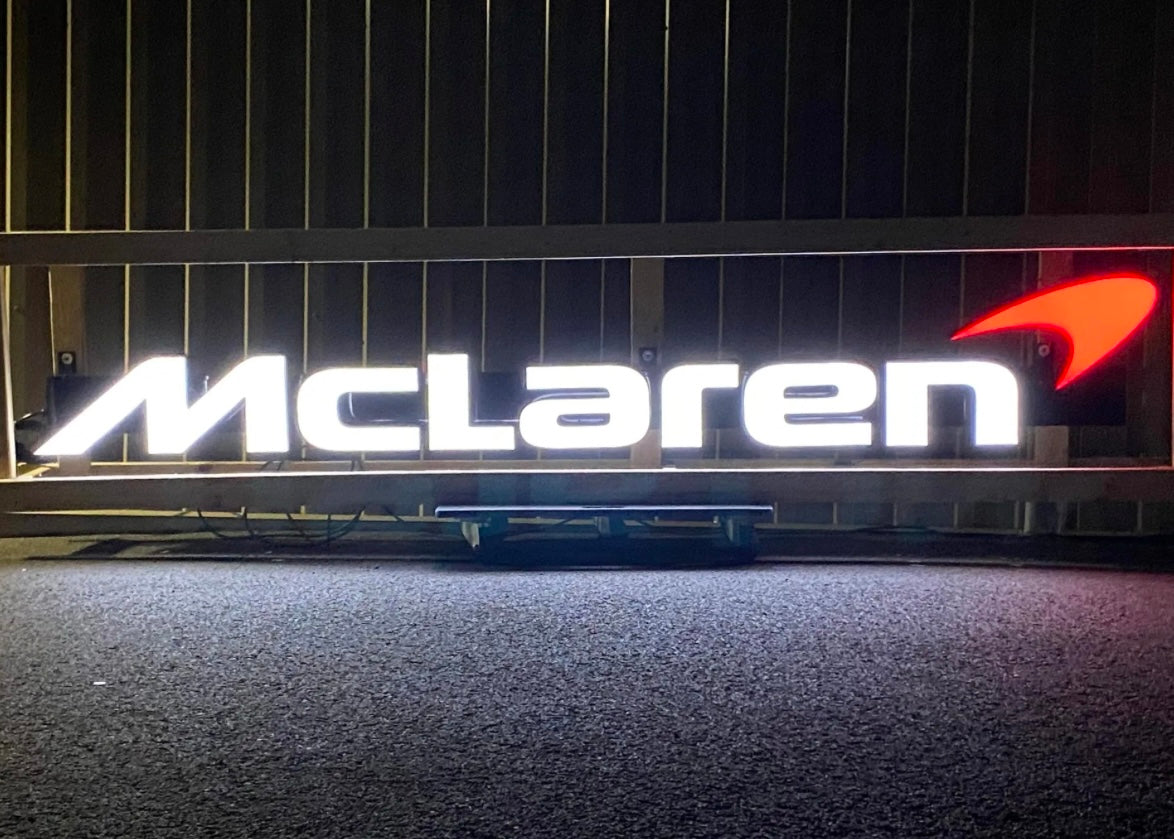 McLaren Dealership Illuminated Sign #D30