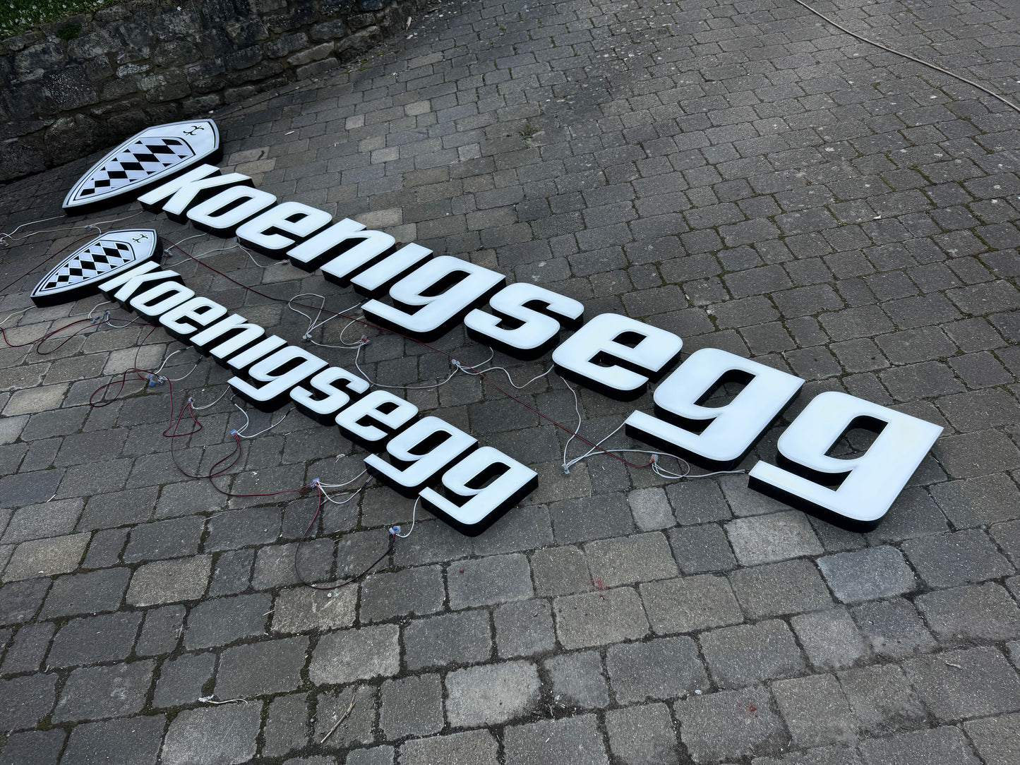 Koenigsegg Illuminated Sign #D45