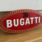 Bugatti Metal Logo Sign #A21