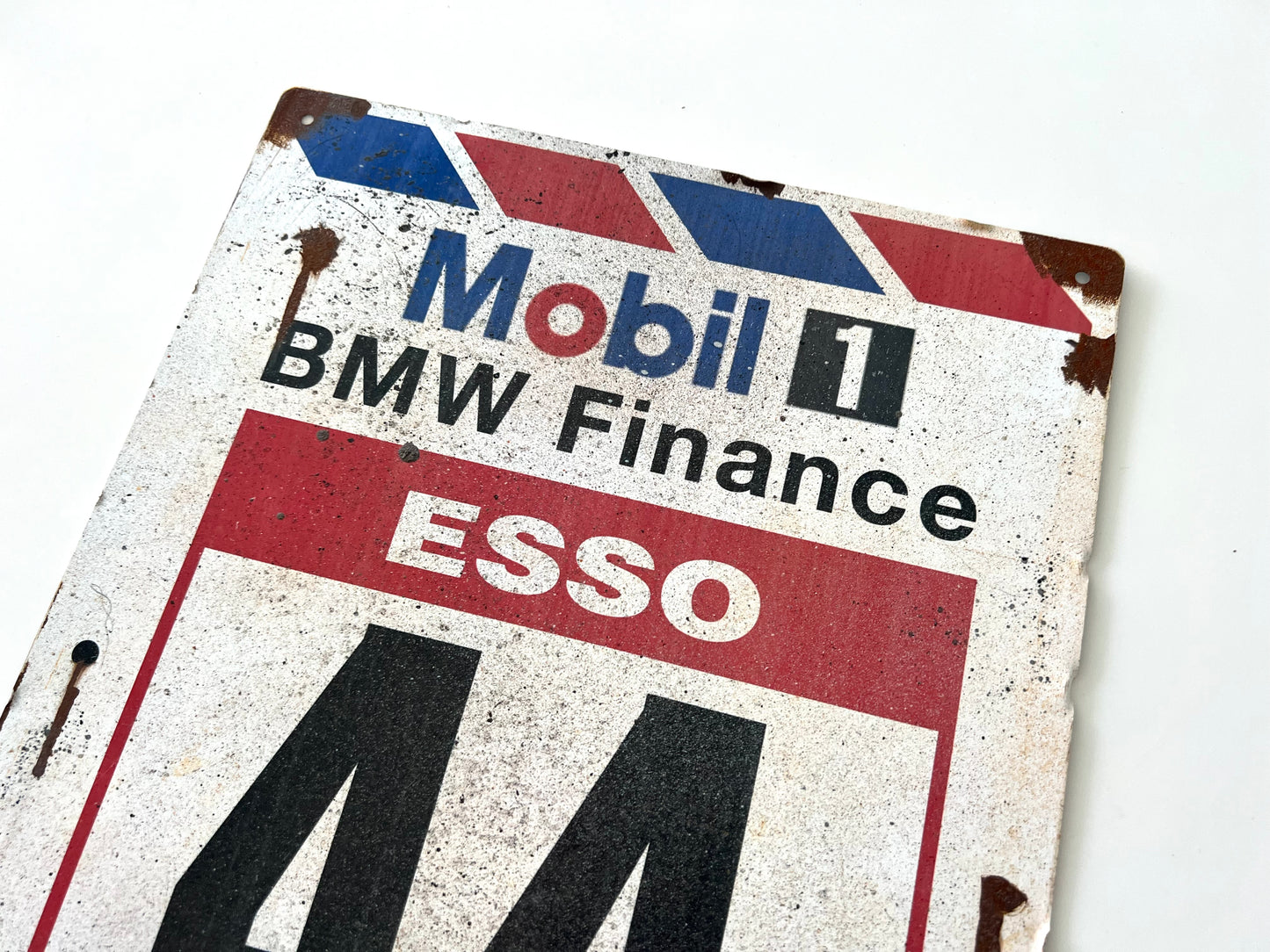 BMW Mobil 1 Esso Vintage Metal Sign #A19