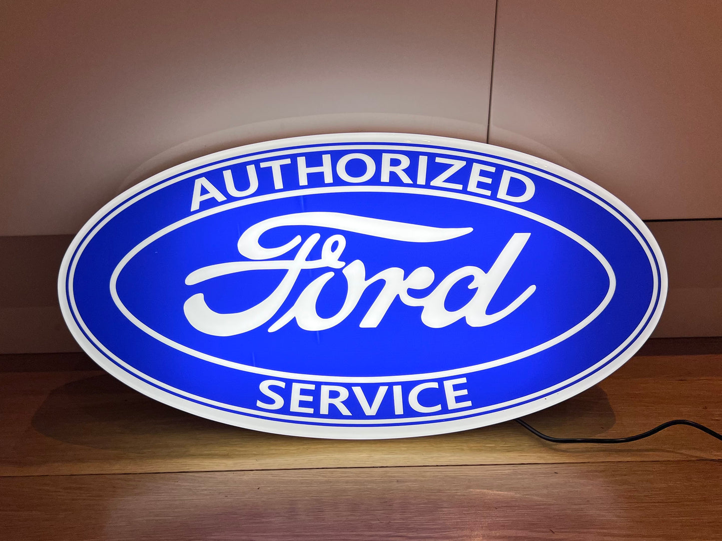 Ford Service Illuminated Logo Sign #B34