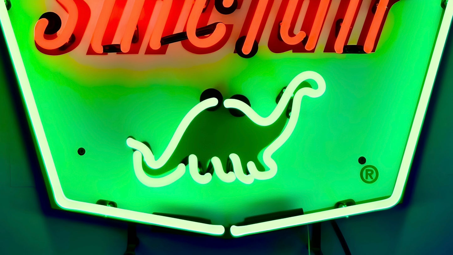 Sinclair Dinosaur Neon Sign #N98
