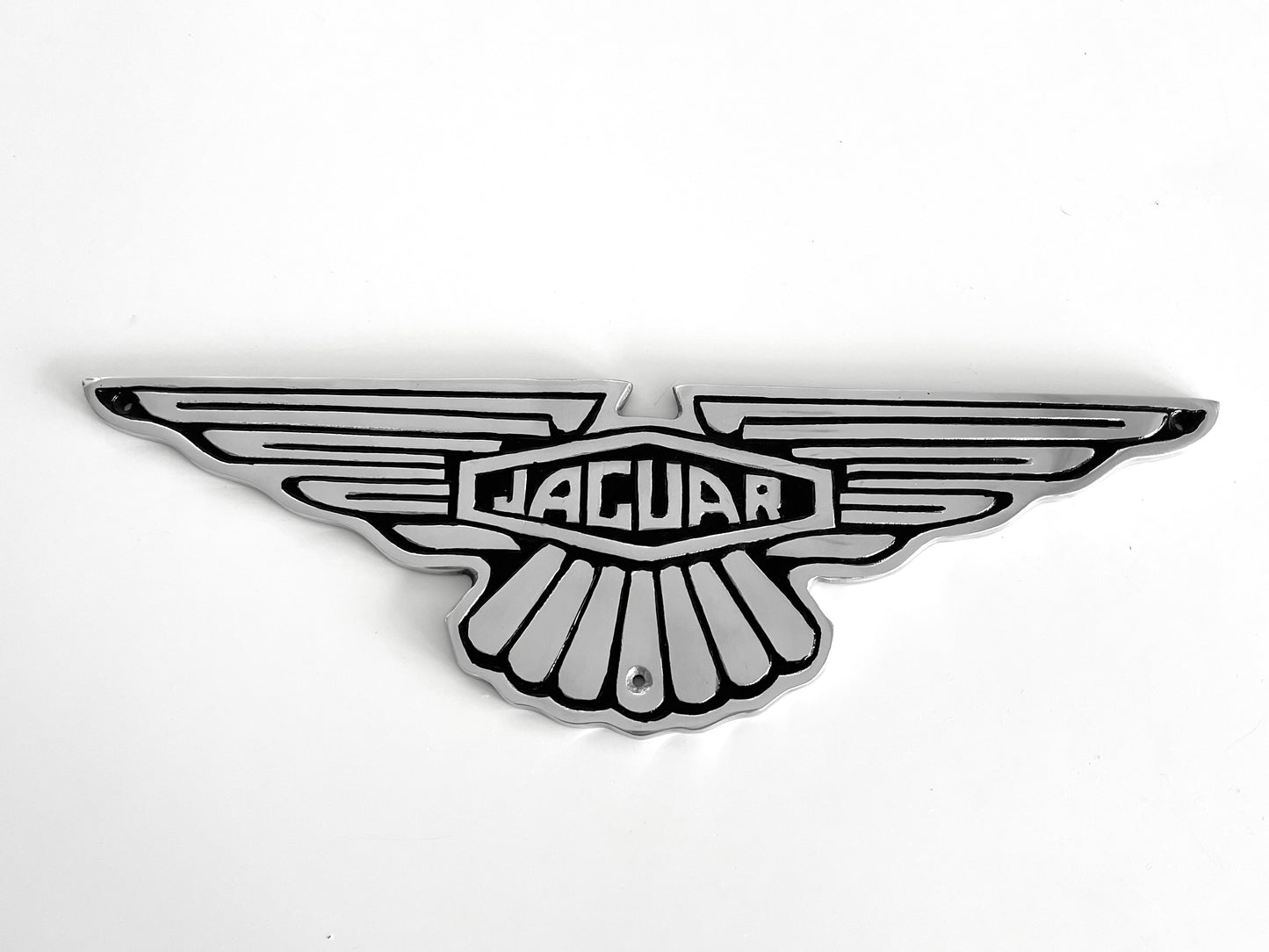 Jaguar Wings Metal Logo Sign #A81
