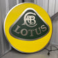 Lotus Illuminated Dealership Crest Logo Sign #D54