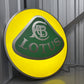 Lotus Illuminated Dealership Crest Logo Sign #D54