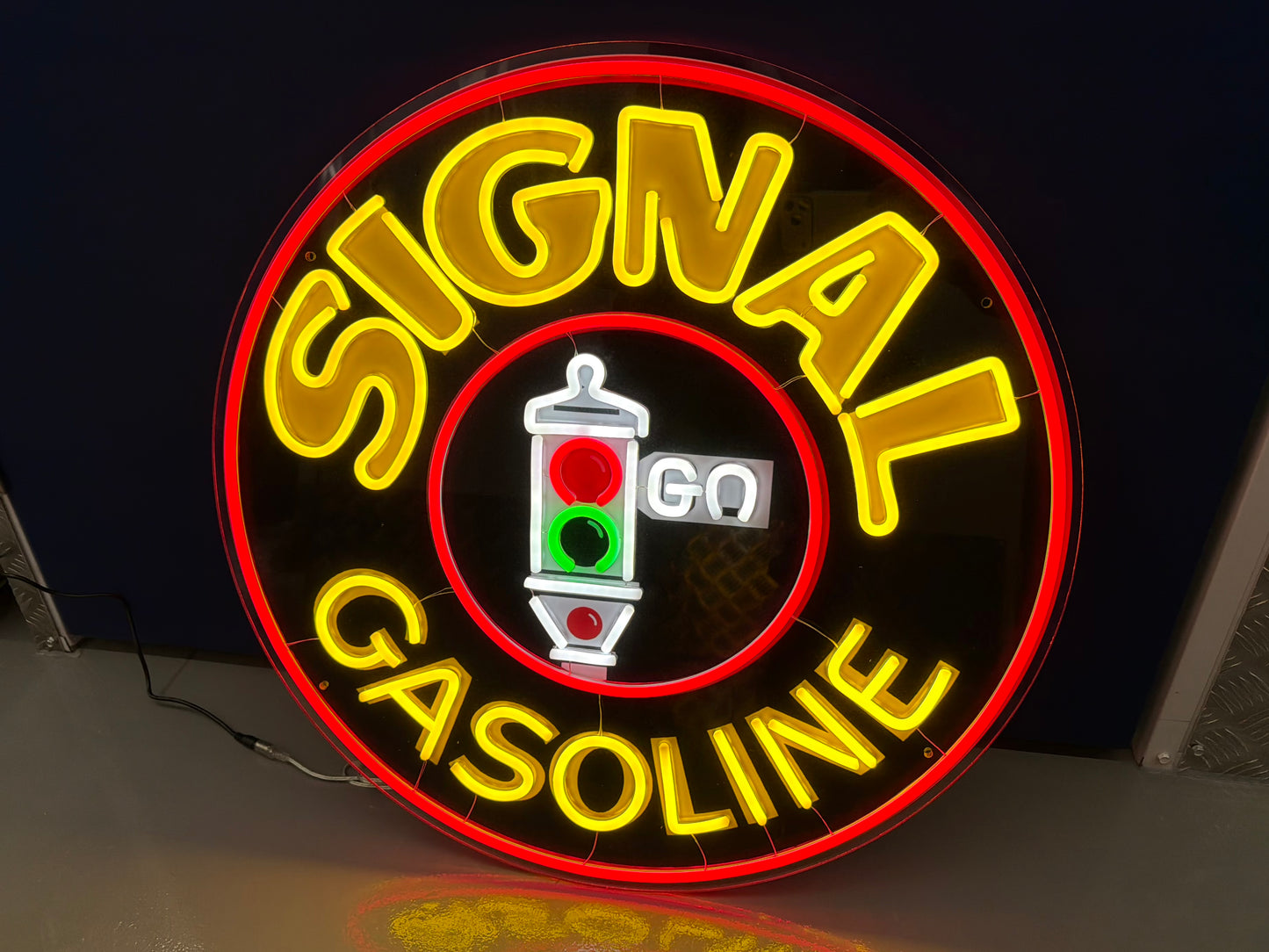 Signal Gasoline Neon Sign #N96