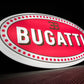 Bugatti Illuminated Logo Sign #B17
