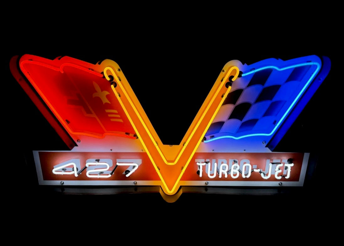 Chevrolet Corvette 427 Turbo-Jet Neon Sign #N115