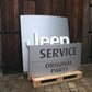 Jeep Dealership Illuminated Logo Sign #D48