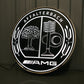 Mercedes Benz AMG Dealership Illuminated Sign Black #D53