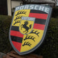 Porsche Crest Dealership Illuminated Sign #D38