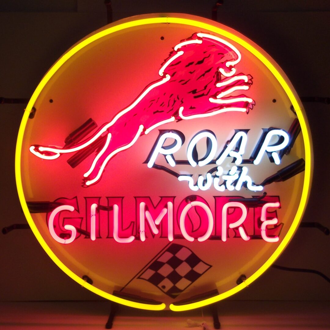 Roar With Gilmore Gasoline Neon Sign #N88