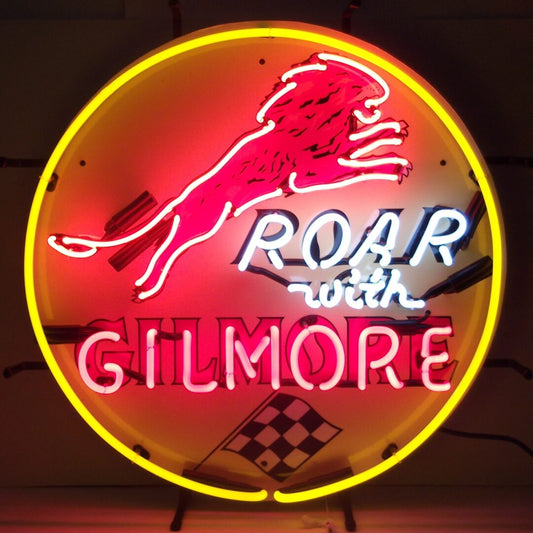 Roar With Gilmore Gasoline Neon Sign #N88