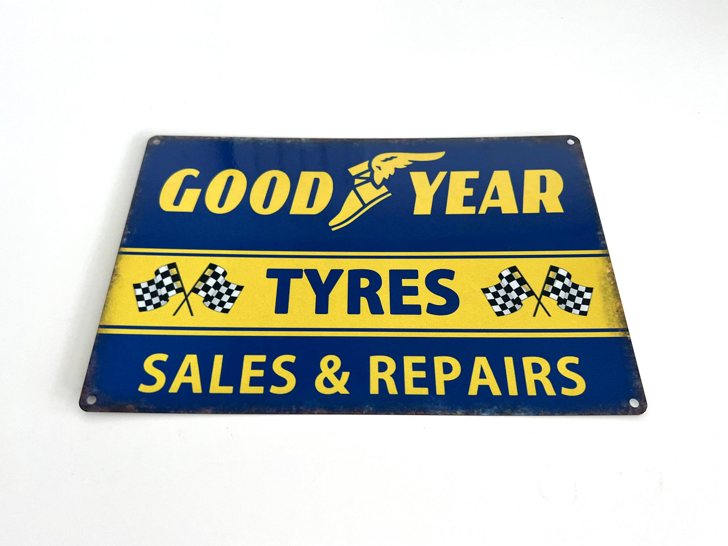 Goodyear Tyres Metal Sign #A77