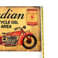 Indian Motorcycles Metal Sign #A78