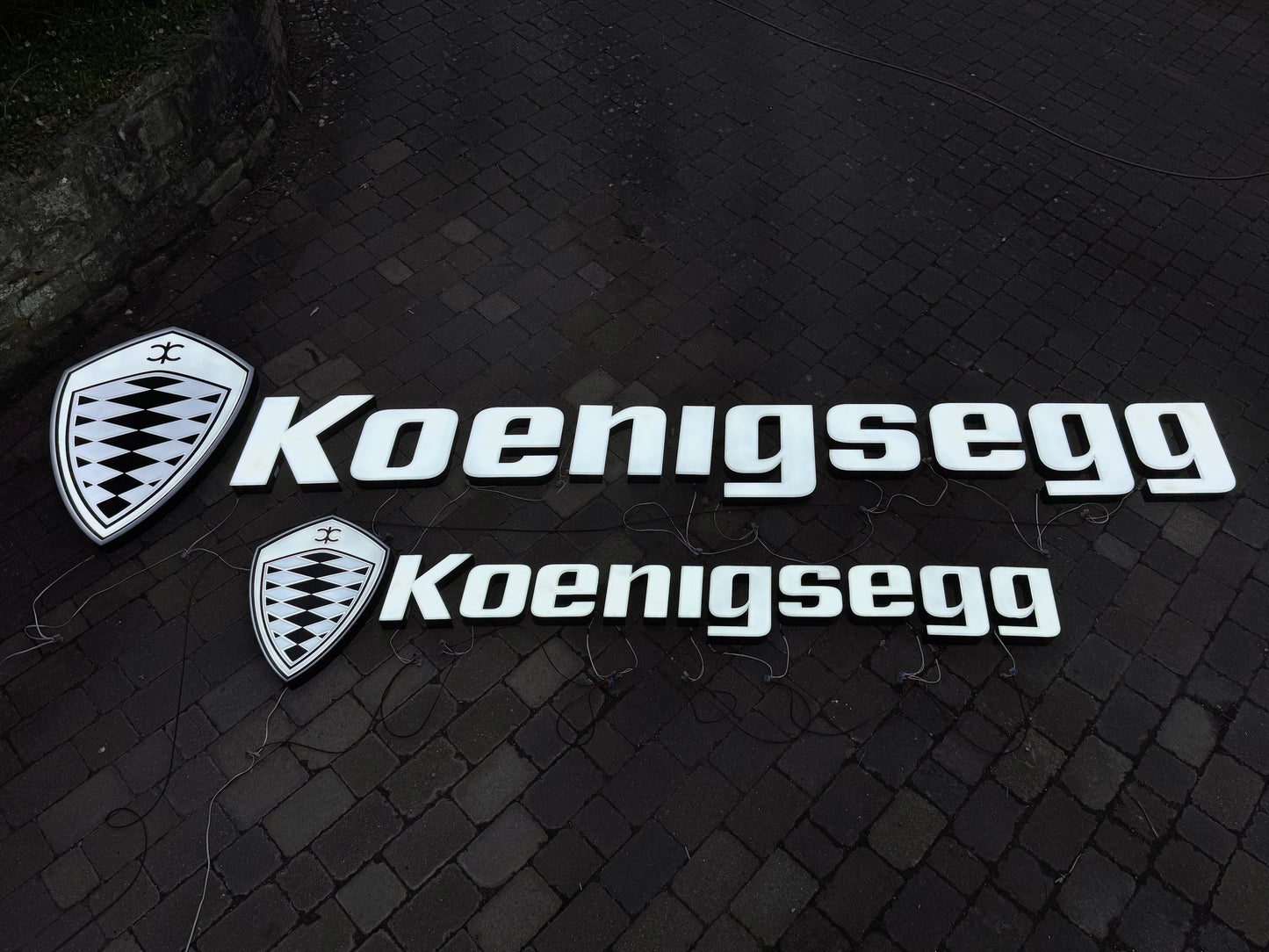 Koenigsegg Illuminated Sign #D45